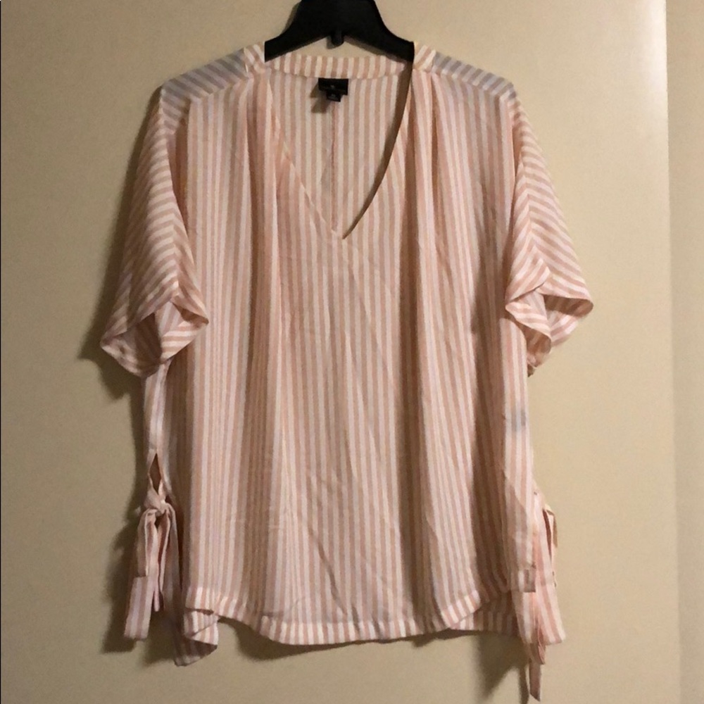 Side Tie Blouse